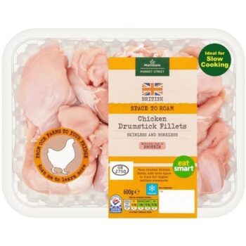 Morrisons Market Street British Chicken Drumstick Fillets (600g)