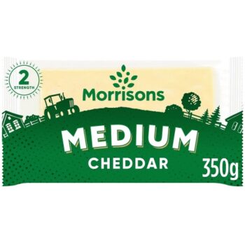 Morrisons Medium White Cheddar Cheese