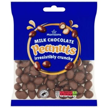 Morrisons Milk Chocolate Peanuts (150g)