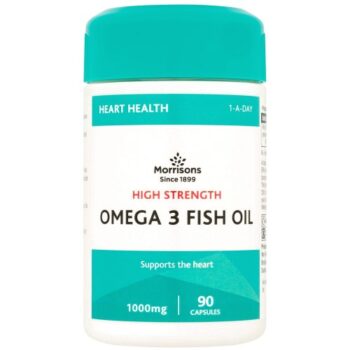 Morrisons Omega 3 Fish Oil 90 Capsules (1000mg)