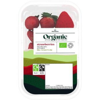 Morrisons Organic Strawberries