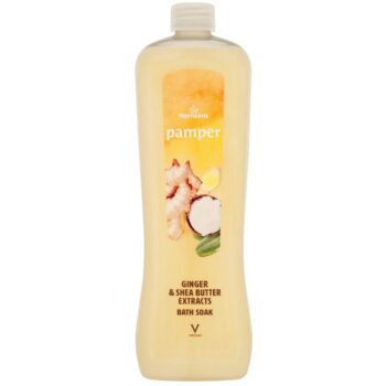Morrisons Pamper Ginger & Shea Butter Extracts Bath Foam