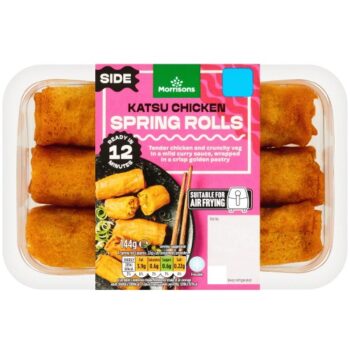 Morrisons Pan Asian Katsu Chicken Spring Rolls