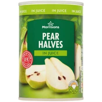 Morrisons Pear Halves In Juice (410g)
