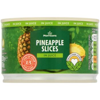 Morrisons Pineapple Slices in Fruit Juice (227g)