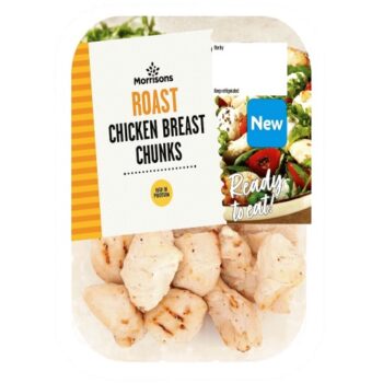 Morrisons Ready To Eat Cooked Chicken Breast Chunks