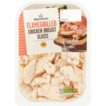 Morrisons Ready To Eat Flame Grilled Chicken Breast Slices