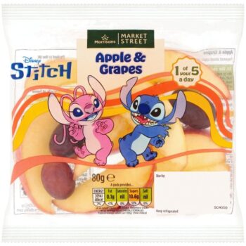 Morrisons Snack Apple & Grape Bag