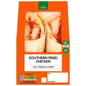 Morrisons Southern Fried Chicken Wrap