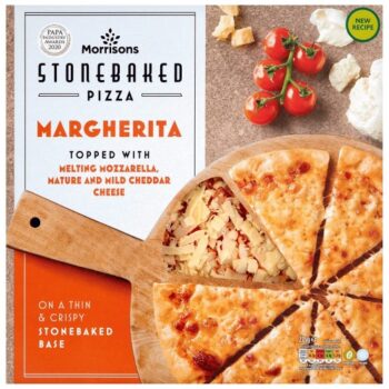 Morrisons Stonebaked Cheese & Tomato Pizza