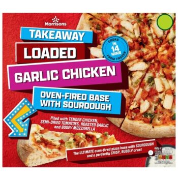 Morrisons Takeaway Classic Crust Garlic Chicken