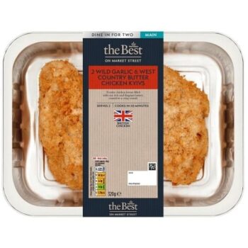 Morrisons The Best 2 Wild Garlic & West Country Butter Chicken Kyivs (320g)