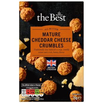 Morrisons The Best All Butter Cheddar Cheese Crumbles