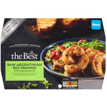 Morrisons The Best Argentinian Red Shrimp With Chimichurri Butter