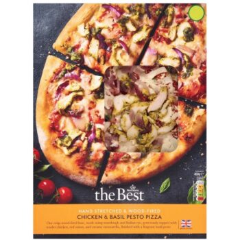 Morrisons The Best Chicken & Basil Pesto Pizza