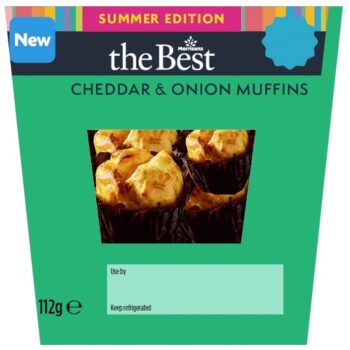 Morrisons The Best Dinky Cheese & Onion Muffins (127g)