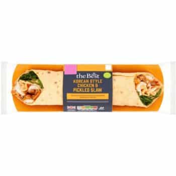 Morrisons The Best Korean Style Chicken & Pickled Slaw Wrap