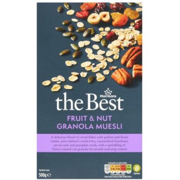 Morrisons The Best Muesli Granola Fruit & Nut