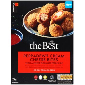 Morrisons The Best Peppadew Cream Cheese Bites With Sauce
