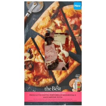 Morrisons The Best Prosciutto Mushroom & Mascarpone Pizza (260g)