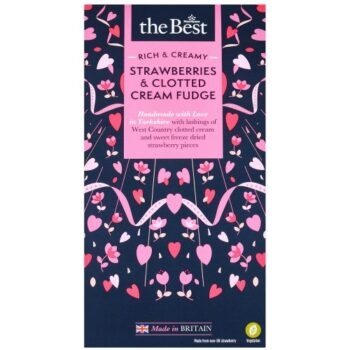 Morrisons The Best Strawberries & Clotted Cream Fudge (150g)