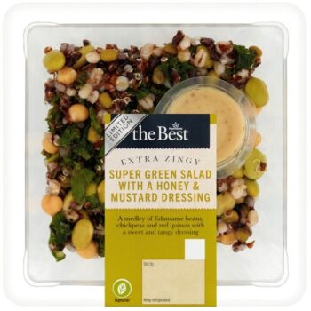 Morrisons The Best Supergreen Salad & Honey Mustard Dressing