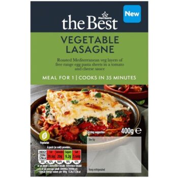 Morrisons The Best Vegetable Lasagne