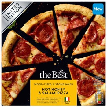 Morrisons The Best Woodfired Hot Honey And Salami Pizza