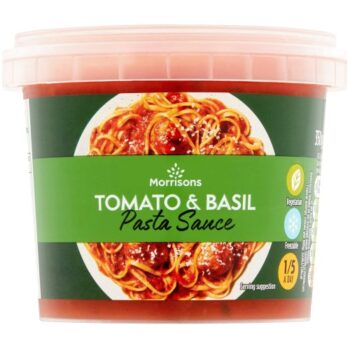 Morrisons Tomato & Basil Pasta Sauce (350g)