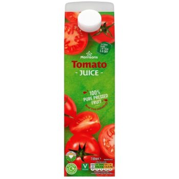 Morrisons Tomato Juice Not From Concentrate