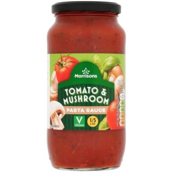 Morrisons Tomato & Mushroom Pasta Sauce