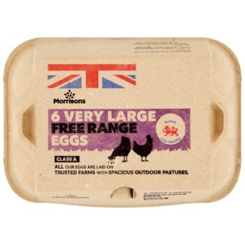 Morrisons Very Large Free Range Eggs