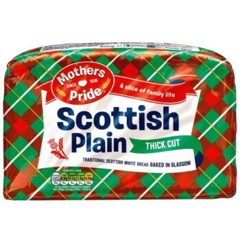Mothers Pride Scottish Plain Thick Cut White Bread (800g)