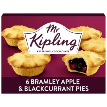 Mr Kipling Apple & Blackcurrant Pies (6)