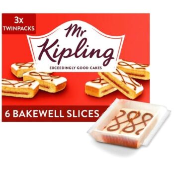 Mr Kipling Bakewell Cake Slices (6)
