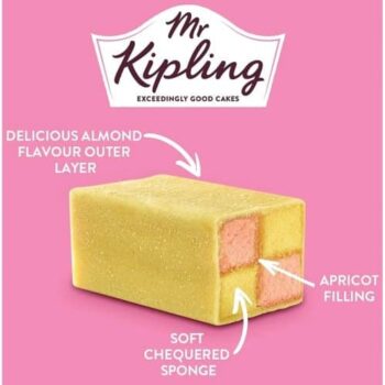 Mr Kipling Battenberg Cake Each (230g)