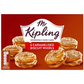 Mr. Kipling Caramelised Biscuit Whirls Cakes (6)