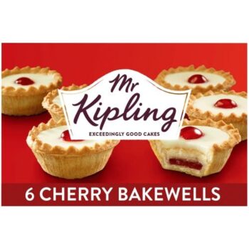 Mr Kipling Cherry Bakewell Tarts (6)