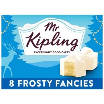 Mr Kipling Frosty Fancies Christmas Cakes Pack (8)