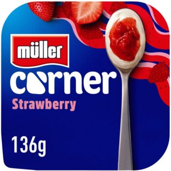 Muller Corner Strawberry Yogurt with Compote (136g)