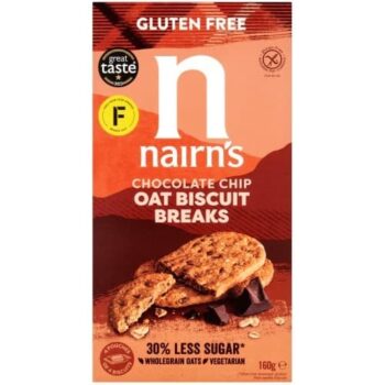 Nairn's Gluten Free Chocolate Chip Biscuit Breaks (160g)