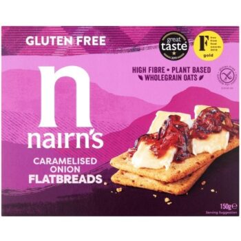Nairn's Gluten Free Flatbreads Caramelised Onion (150g)