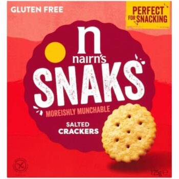 Nairn's Snaks Moreishly Munchable Salted Crackers (125g)