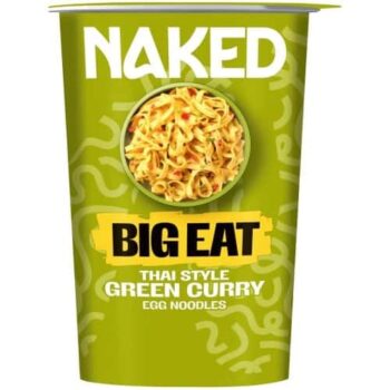 Naked Noodle The Big One Egg Noodles Thai Green Curry (104g)