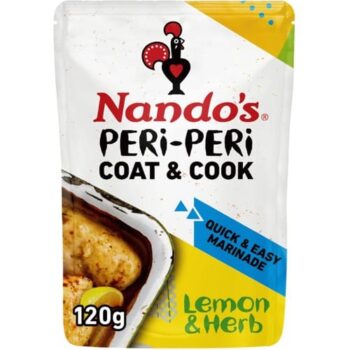 Nando's Coat 'n Cook Lemon & Herb Peri Peri Marinade (120g)