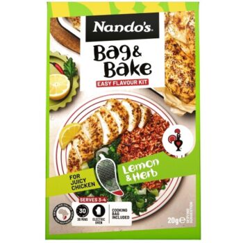 Nando's Peri-Peri Bag & Bake Lemon & Herb Extra Mild (20g)