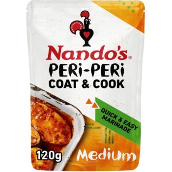 Nando's Peri-Peri Coat & Cook Medium Marinade (120g)