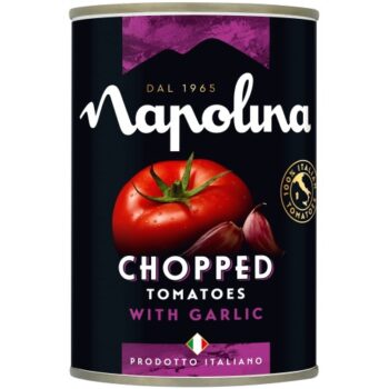 Napolina Chopped Tomatoes with Garlic (400g)