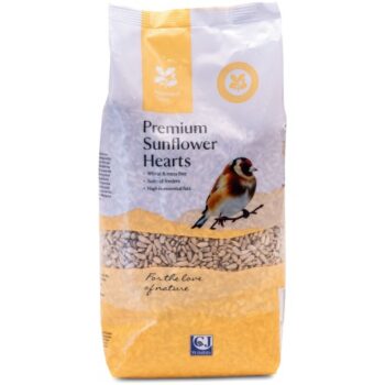 National Trust Premium Wild Bird Sunflower Hearts (1kg)