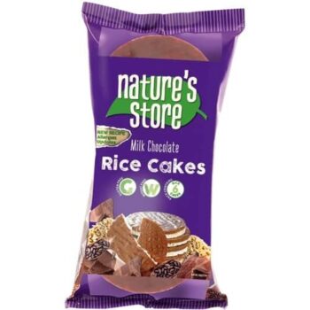 Nature's Store Gluten Free Milk Chocolate Rice Cakes (100g)